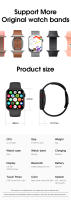 W29 Pro reloj inteligente con Bluetooth, asistente de voz, llamada, GPS, trayectoria de movimiento, brújula, bloqueo de contraseña, función NFC - details 14