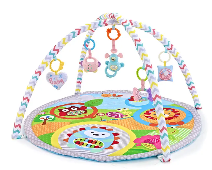 Marco de Fitness multifuncional para niños, estera educativa para gatear, Alfombra de juego infantil, estera de actividades para niños, gimnasio, juguetes para bebés, regalo - 1