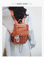 2025 nueva mochila suave para niña, mochila informal de compras de alto valor para estudiantes universitarios femeninos, mochila para mujer - details 4