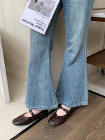 Retro Gypsy Star zapatos de ballet remachados nueva hebilla de una palabra con boca poco profunda zapatos Mary Jane - details 18
