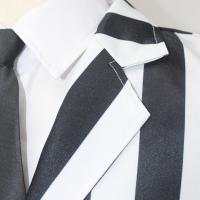 Disfraz de la película escarabajo para hombre, traje a rayas blancas y negras, 4 piezas - details 15
