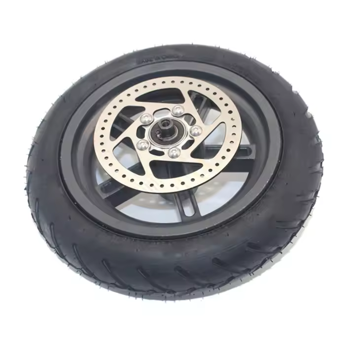 Rueda trasera de 8,5 pulgadas para patinete eléctrico Xiaomi Pro +, neumático con freno de disco de 110MM, antiperforación - 1