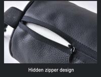 Cojín de asiento de cuero para coche Almohada de cuero para cuello y espina dorsal - details 17