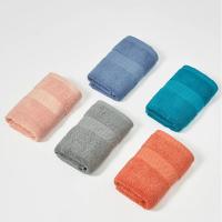 Toalla de microfibra de algodón puro para hombres y mujeres, toalla suave absorbente sin pelusa, lavado de cara para adultos, baño, hogar - details 6