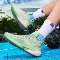 Zapatillas de baloncesto antideslizantes para hombre, zapatos informales para correr, caminar, gimnasio, tenis, trotar, Fitness, al aire libre - details 2