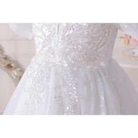 Vestido de princesa para niña, lujoso vestido de fiesta de cumpleaños para bebé, actuación de Piano de alta gama, flor, boda - details 16