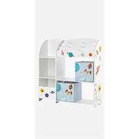Estantería para Juguetes, Libros, Organizador para Habitación Infantil, 12 Cajas de Colores, GKR04W - details 5