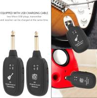 Sistema Inalámbrico A8 para guitarra eléctrica, transmisor y receptor, recargable, para bajo y violín - details 6
