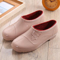 2025 Nuevas Cubiertas de Zapatos de Goma Antideslizantes para Mujer de Cocina Impermeables de Gelatina y Lluvia. - details 8