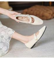 2024 zapatos planos de ballet formales, zapatos de trabajo de oficina de punto con punta redonda informal - details 1
