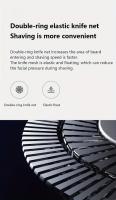Miniafeitadora portátil de doble cabezal para Barba, afeitadora desmontable con cuchilla suave y cómoda, 1 unidad - details 5
