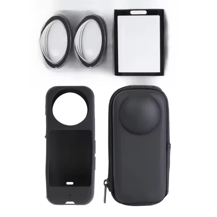 Kit de accesorios de protección para cámara X3, protector de lente, cubierta protectora de silicona, protectores de pantalla, funda para cámara - 1