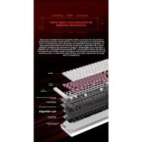 MC68 Teclado mecánico con eje magnético Teclas intercambiables en caliente para juegos competitivos Teclado con cable de alta calidad - details 12