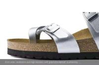 Sandalias de corcho con punta de clip Birkken de piel de vaca para hombre y mujer, zapatillas informales, uso exterior diario para verano - details 5