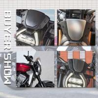 Extensión de parabrisas de motocicleta, Deflector de parabrisas con abrazadera ajustable para CB650R 2019-2021 CB1000R 2018-2021 - details 0