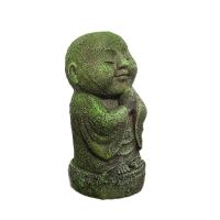 Estatua creativa de monje Zen impermeable, artesanías de resina, estatuilla de Bodhisattva, escultura realista de Buda, decoración de jardín de hadas - details 2