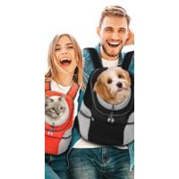 ALLSOPETS Mochila para Mascotas, Bolsa Portátil y Plegable para Gatos Perros, Bolsa Cómoda y Transpirable para Mascotas con Alfombrilla Extraíble, Viajes Camping, Azul - details 17