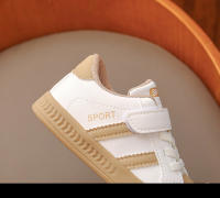 Primavera bebé niño zapatos de los niños de jardín de infantes pequeños zapatos blancos zapatos de bebé niños zapatos de junta zapatos de niños niñas deportes - details 14