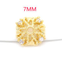 Accesorios de Joyería DIY de Alta Calidad Abalorios de Cuarzo de Brasa Dorada de 18K - details 34