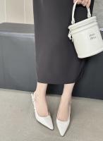 Nuevo tacón fino puntiagudo temperamento de tacón alto moda francesa fina sexy hermosa bolsa sandalias de cabeza zapatos de mujer - details 22