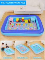 Piscina habitable, adecuada para eventos en interiores y exteriores, piscinas de arena y juguetes para juegos de deportes acuáticos de verano. - details 3