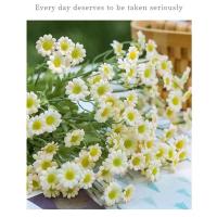 Nuevo Ramo de flores artificiales pequeñas y frescas, 30 cabezas de flores de seda, estilo Ins, - details 7