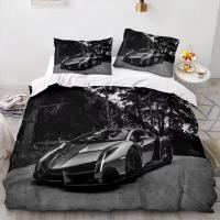 Juegos de cama de carreras de coches deportivos para hombres y niños, camas individuales, camas dobles, colchas, regalos - details 15