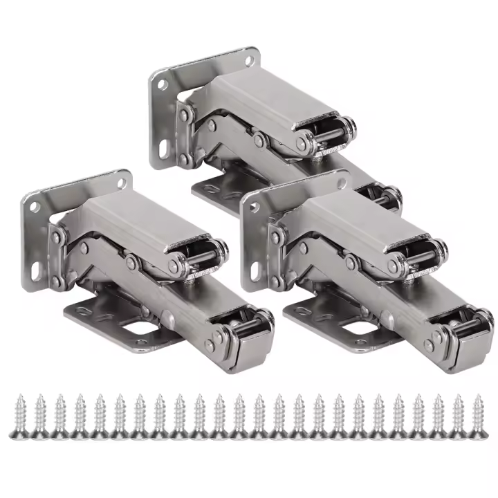 Bisagras de puerta de 165 a 180 grados, bisagras de puerta, armario de cocina, oculto, ajustable con tornillo - 1