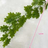 Boda falsa glicina plantas simuladas impresas en 3D, espalda de tortuga de plástico, hojas de manzana verde de bambú, decoración del hogar - details 34
