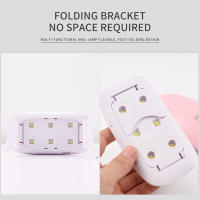 Mini lámpara de uñas recargable de mano con pantalla USB, herramienta hine, UV, LED, linterna, bolígrafo, 3W, # - details 16