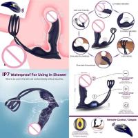 Anillo vibrador Leten Phallus para hombres, inserción sexual, retraso de la eyaculación, tapón Anal, pero tapón, estimulación de la carrera, Dirudo - details 4