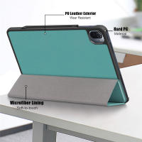 Funda de cuero en pulgadas, tapa dura con triple soporte, para Xiaomi Mi Pad 5 Pro, tableta - details 8