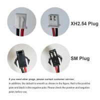 Batería recargable de litio 18650 3.7V 3000mah de YTBNA para altavoz Bluetooth 4.2V Batería de emergencia DIY con PCB XH2.54 SM Plug - details 4