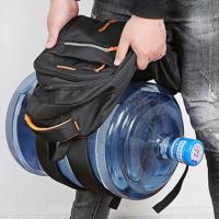 Mochilas de gran capacidad para hombre, bolso escolar impermeable y resistente al desgaste, correas de hombro anchas, mochila de viaje de tela Oxford - details 10