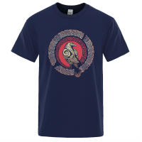 Camiseta de Manga Corta para Hombre, Camisa con Estampado de Cuervo Vikingo del Rey Ragnar, Estilo Informal y Hiphop, Ropa Veraniega, Cómoda y a la Moda, Año 2022 - details 7