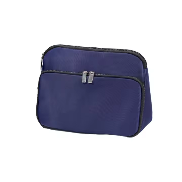 Neceser de doble capa para hombre, separación en seco y húmedo, organizador de artículos de tocador de viaje de gran capacidad, portátil, impermeable - 1