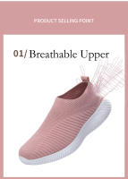 Zapatillas Deportivas Ligeras para Mujer Zapatillas de Correr Transpirables Comodidad al Aire Libre - details 5