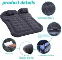Colchón inflable portátil para acampar con almohadas y bomba de aire, cama de aire para coche, SUV, almohadilla para dormir - details 3