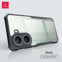 Funda Xundd para teléfono 5G con airbag anticaídas, cubierta trasera ultra transparente de PC + TPU para POCO X7 Pro - details 0