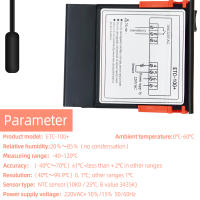 ETC-100+ Digital Temperature Controller Microcomputer Thermostats Thermostat Refrigeration Alarm 220V NTC sensor 50%off - details 3