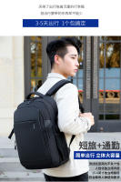 Mochila Mochila negra para hombre Bolsa para computadora portátil - details 2