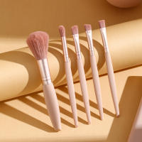 Mini juego de Brochas de Maquillaje Portátil, Caja de almacenamiento de Pelo, Brochas Súper suaves para Polvos Sueltos - details 3
