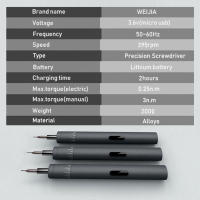 Mini Percalor Eléctrico Ajustable Torque para Reparación de Cámaras y Watches 24 piezas Herramientas Eléctricas Recargables Sin Cable - details 0