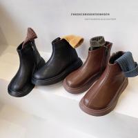 Compañero de clase Niños Botas de bebé de estilo británico Niñas Botas para niños - details 0