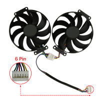 Ventilador de refrigeración FDC10H12S9-C RTX 2060 SUPER 2070, Ti GTX1660, para tarjeta gráfica GTX 1660 1660Ti DUAL OC RTX2060, 1 par - details 7