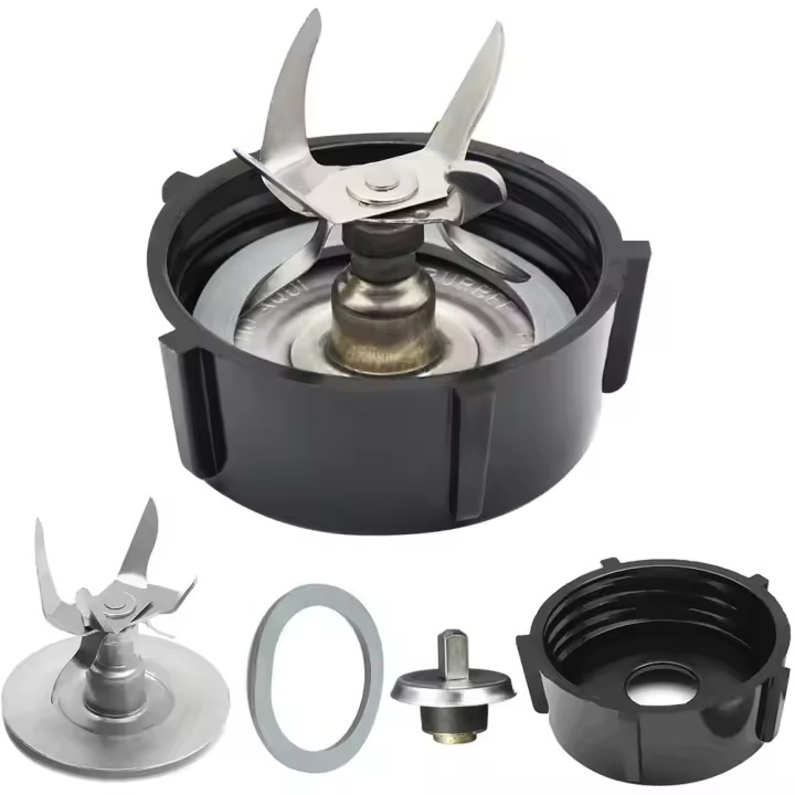 Piezas de Repuesto de cuchilla de licuadora Compatible con Oster, Kit de cuchillas de fusión de 6 puntos, piezas de repuesto de licuadora - 1