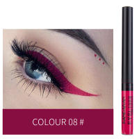 Handaiyan impermeable de larga duración sin manchas delineador de ojos 42 colores mate sombra de ojos delineador líquido - details 17