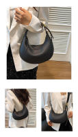 g para mujer nuevo bolso versátil de hombro para axila informal de moda en forma de media luna - details 10