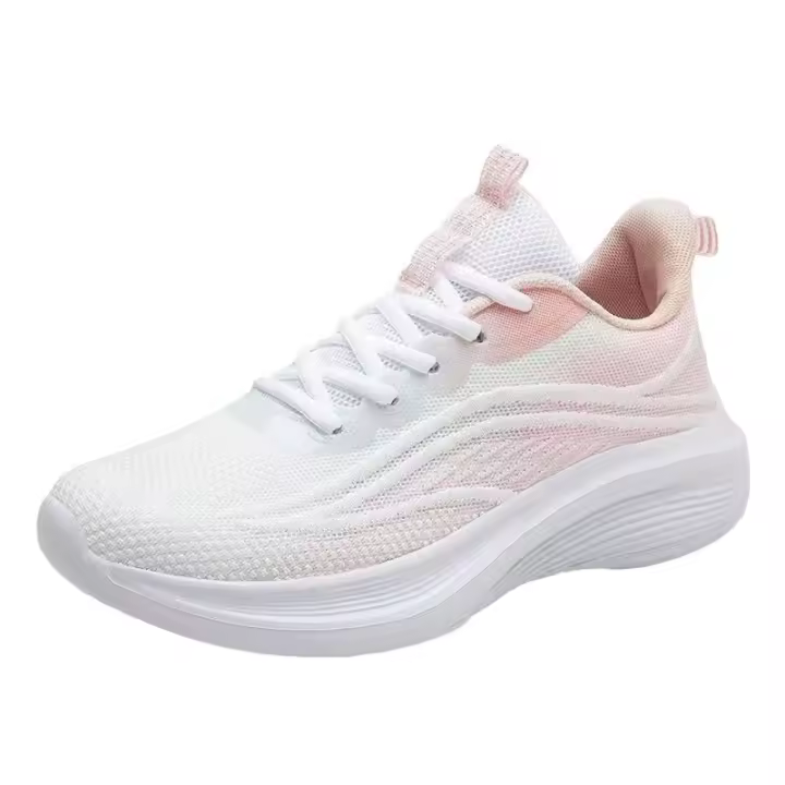Zapatos deportivos de mujer de nuevo estilo para primavera y verano, con suela de goma antideslizante, parte superior de tela duradera y transpirable, buena permeabilidad al aire, adecuados para todas las ocasiones, zapatos para correr ultraligeros. - 1