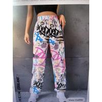 Pantalones estampados de moda para mujer, pantalones casuales para mujer - details 0